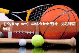 华体会hth集团：羽毛球简单画