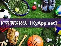 打羽毛球技法