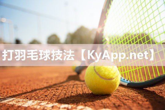 打羽毛球技法